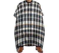 Cape De Coiffeur Retro Scottish Tartan Plaid Art Salon Capes De Barbier Antiadhésif Robe De Barbier Pour Barbiers Studio Et Maison Protection Du Vêtement 140X168Cm
