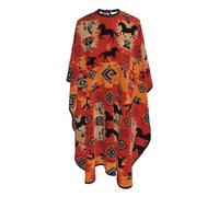 Cape De Coiffeur Southwest Native American Ethnic Horse Dream Catcher Art Professionnelle Cape De Cheveux Antistatique Robe De Barbier Pour Unisexe Protection Du Vêtement 140X168Cm