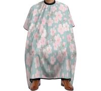 Cape De Coiffeur Spring Pink Bloom Trees Cherry Flowers Art Antiadhésif Robe De Barbier Professionnelle Tablier De Coiffeur Pour Protection Du Vêtement Coiffeurs Studio Et Maison 140X168Cm