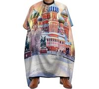 Cape De Coiffeur St Basils Cathedral In Moscow Russia Antistatique Capes De Coupe Antiadhésif Capes De Barbier Pour Unisexe Barbiers 140X168Cm