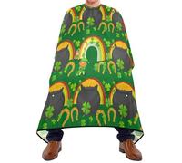 Cape De Coiffeur St. Patrick'S Day Tablier De Coiffeur Imperméable Cape De Cheveux Salon Robe De Barbier Pour Coiffeurs Protection Du Vêtement Unisexe 140X168Cm
