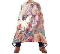 Cape De Coiffeur Unicorn Tablier De Coiffeur Antiadhésif Capes De Barbier Professionnelle Cape De Cheveux Pour Coiffeurs Barbiers Protection Du Vêtement 140X168Cm