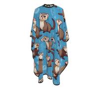 Cape De Coiffeur Various Ferret Antiadhésif Capes De Barbier Salon Capes De Coupe Pour Unisexe Barbiers Protection Du Vêtement 140X168Cm