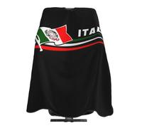 Cape De Coiffeur Vintage Italy And Italian Flag Professionnelle Cape De Cheveux Antiadhésif Robe De Barbier Pour Protection Du Vêtement Coiffeurs 140X168Cm