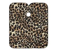 Cape De Coiffeur Vintage Leopard Spot Tablier De Coiffeur Professionnelle Capes De Coupe Salon Robe De Barbier Pour Barbiers Protection Du Vêtement Unisexe 140X168Cm
