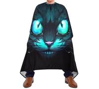 Cape De Coiffeur Wild Cat Blue Eyes Cape De Cheveux Antiadhésif Capes De Barbier Salon Capes De Coupe Pour Barbiers Protection Du Vêtement Coiffeurs 140X168Cm