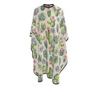 Cape De Coiffeur Wilder California Prickly Pear Cactus Flowers Florals Antiadhésif Capes De Barbier Antistatique Cape De Cheveux Pour Studio Et Maison Unisexe 140X168Cm
