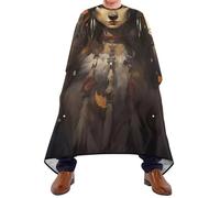 Cape De Coiffeur Wolf Dream Catcher Capes De Barbier Antistatique Capes De Coupe Professionnelle Cape De Cheveux Pour Protection Du Vêtement Unisexe Coiffeurs 140X168Cm