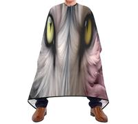 Cape De Coiffeur Wolf Eyes Tablier De Coiffeur Imperméable Cape De Cheveux Antistatique Capes De Coupe Pour Coiffeurs Barbiers Unisexe 140X168Cm