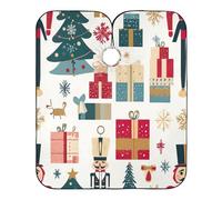 Cape De Coiffure Casse-Noisette De Dessin Animé Cape De Salon De Coiffure Anti Statique Anti-Taches Tablier De Barbier, Pour Le Dyeing, Femme, Adultes, 140x168cm