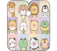 Cape De Coiffure Corgi Chien Pingouin Grenouille Renard Girafe Cape De Salon De Coiffure Anti-Taches Anti Statique Tablier De Barbier, Pour Femme, Le Dyeing, Adultes, 140x168cm