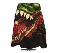 Cape De Coiffure Gueule De Serpent Vert Cape De Salon De Coiffure Anti Statique Anti-Taches Coupe Cheveux, Pour Le Dyeing, Femme, Adultes, 140x168cm