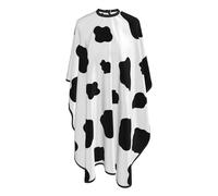 Cape De Coiffure Imprimé Vache Noir Et Blanc Tablier De Coiffure D’Enfants Anti Statique Anti-Taches Tablier De Barbier, Pour Le Dyeing, Femme, Adultes, 140x168cm