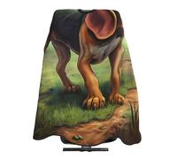 Cape De Coiffure Reniflement De Chien De Saint-Hubert Tablier De Coiffure D’Enfants Lavable Perméable À L'Air Coupe Cheveux, Pour Le Dyeing, Femme, Adultes, 140x168cm