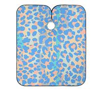 Cape De Coiffure Tache De Léopard Colorée, Tablier De Barbier Professionnel Cape De Coupe De Cheveux Personnalisé Tablier De Coiffure Pour Cheveux Coiffeurs Salon