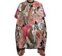 Cape De Coupe Bouvier Français Mignon Réglable Tablier De Coiffure Nettoyage Facile Cape De Cheveux Pour Femmes Hommes Adolescents
