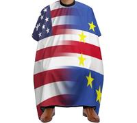Cape De Coupe De Cheveux Drapeau Du Cap-Vert Des États-Unis Universelle Capes De Coiffeur Imperméable Cape De Coiffure Pour Couper Adolescents Salon