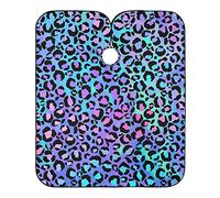 Cape De Coupe De Cheveux Tache De Léopard Sur Fond Dégradé, Tablier De Barbier Professionnel Cape De Coupe Imperméable Tablier Pour Coiffeurs Salon Adolescents