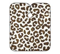 Cape De Coupe Tache De Léopard Dans Un Style Vintage, Cape De Coupe De Cheveux Professionnel Cape De Barbier Portable Tablier De Barbier Pour Adolescents Salon Salon De Coiffure