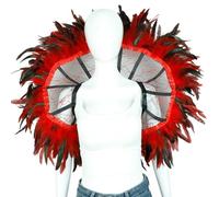 Cape de danse multi-usages, écharpe, dentelle à plumes, accessoires de costume pour spectacles de théâtre et port confortable, cape à plumes pour danseurs