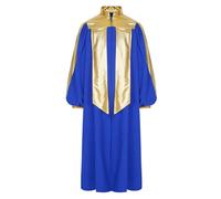 Cape de déguisement pour Halloween - Costume arabe médiéval - Prêtre clérical - Cape de chorale - Cape d'Halloween - Cosplay - Tenue gothique