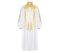 Cape de déguisement pour Halloween - Costume arabe médiéval - Prêtre clérical - Cape de chorale - Cape d'Halloween - Cosplay - Tenue gothique