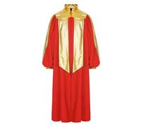Cape de déguisement pour Halloween - Costume arabe médiéval - Prêtre clérical - Cape de chorale - Cape d'Halloween - Cosplay - Tenue gothique