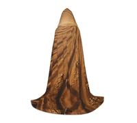 Cape de magicien imprimée sur le champ d'espoir L | Costume de fête à thème | Cape de cosplay pour adulte/jeune | Tailles S, M L