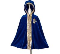 Souza for kids Cape de magicien Wilfred Bleu et or avec capuche 4-8 ans