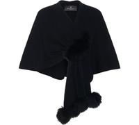Cape De Mariée en Cachemire pour Femme, Châle, Hiver, Mariage, Cape Enveloppante, Poncho, Cardigan, Pull Ouvert sur Le Devant, pour L'automne l'hiver
