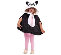 Rubie's Cape de costume S8949-XS Super Panda multicolore Taille XS (2-3 ans)