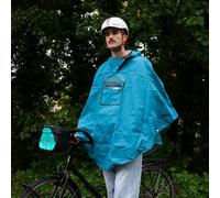 Cape de pluie cycliste The Peoples Poncho ( Bleu / Unique )