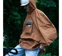 Cape de pluie cycliste The Peoples Poncho ( Marron / Unique )