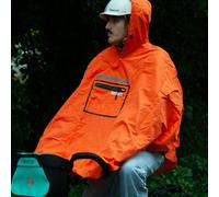 Cape de pluie cycliste The Peoples Poncho ( Orange / Unique )