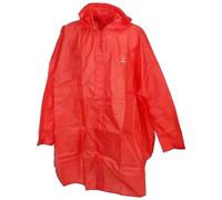 Cape de pluie imperméable Élémenterre Pelerin Rouge L/XL