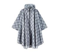 Cape de pluie pour activités de plein air Poncho de pluie pour le cyclisme, la randonnée et le vélo, bleu, Taille unique