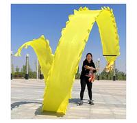 cape de pluie pour cycliste, Streamer 3D en soie Dragon de couleur unie, ensemble rubans lancer Fitness plein air for jeux, danseur ruban rotatif lavable(Unique Colour)