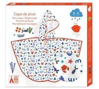 Cape de pluie pour enfants Ocean 3/5 ans Orange G