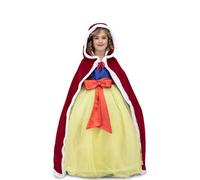 Cape De Princesse Rouge Pour Fille Rouge