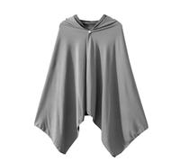 Cape de refroidissement - Cape à capuche sèche douce, légère et portable - Long sweat à capuche pour alpinisme, sports de plein air, cape rafraîchissante pour homme et femme - Vêtements de protection