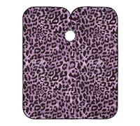 Cape De Salon De Coiffure Tache De Léopard Violet, Cape De Barbier Professionnel Tablier De Coiffure Réglable Cape De Coiffure Pour Adolescents Cheveux Couper