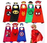 Cape de super-héros pour enfants de 3 à 12 ans, cape d'araignée de film, masque d'halloween, Costume pour garçons et filles, cadeau d'anniversaire, vêtements de spectacle pour Festival du nouvel an 20