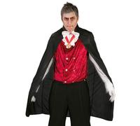 Cape De Vampire De 110 Cm Pour Halloween (Taille Unique) Multicolore