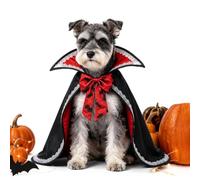 Cape de Vampire pour Chat déguisement Halloween Chiot et Accessoires | Vêtements de cosplay pour chiot pour parents d'animaux événements thème séance photo fête tenue quotidienne shopping maison