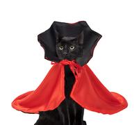 Cape De Vampire pour Chien | Déguisement D Halloween pour Animal De Compagnie - Costume Cosplay Drôle De Chien Sorcière Vampire pour Chiot Et Chaton Accessoires De Fête D Halloween