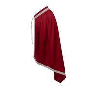 Cape demi-épaule châle Renaissance - Cape Cavalier, Costume d'Halloween LARP médiéval pour hommes, tenue Ren Faire | Accessoire de robe historique authentique pour l'événement du festival de cosplay d