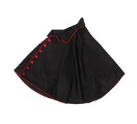Cape D'épaule Cléricale Unisexe Noir en Polyester, Col Liturgique | Usage Culte et Scène, Style Classique Traditionnel, Superposition Confortable, Couleur Noire Profonde