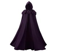 Cape d'Halloween pour homme, costume de chevalier templier, cape, manteau à capuche, robe Renaissance, veste, gothique, cosplay, tenue médiévale pour adultes, fête d'Halloween