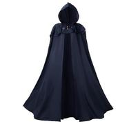 Cape d'Halloween pour homme, costume de chevalier templier, cape, manteau à capuche, robe Renaissance, veste, gothique, cosplay, tenue médiévale pour adultes, fête d'Halloween