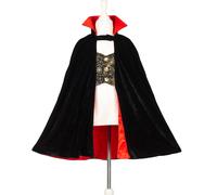 Cape Dracula avec dents de vampire (4-8 ans)